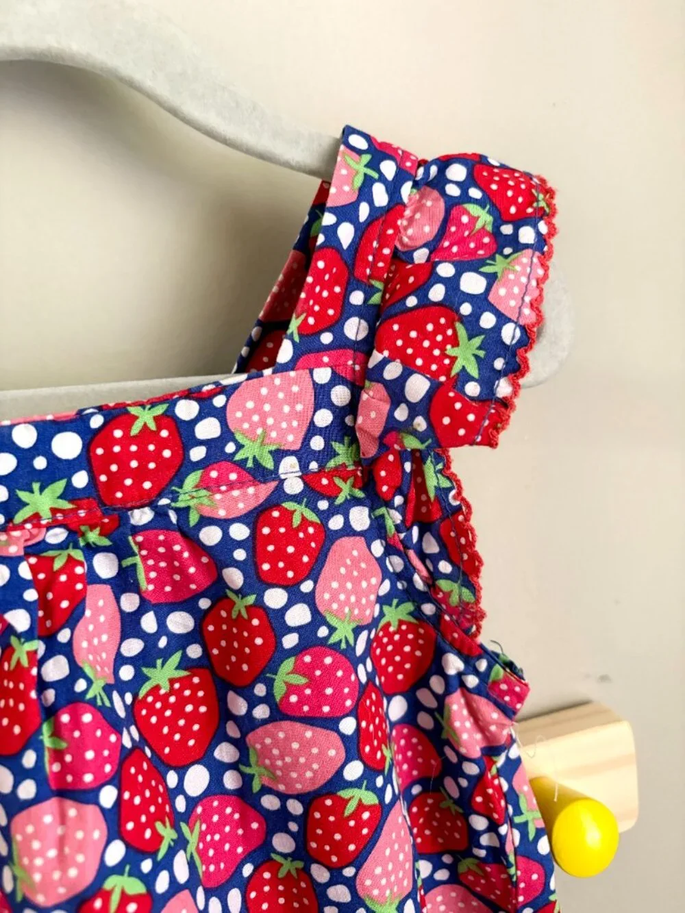 Picapino Strawberry Print Tunic and Shorts Set